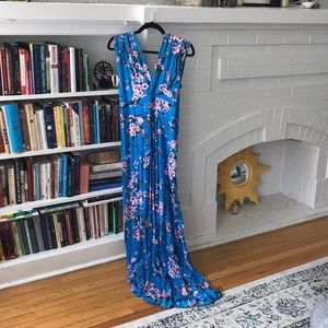 ModCloth Ruby Rocks size XL floral maxi dress